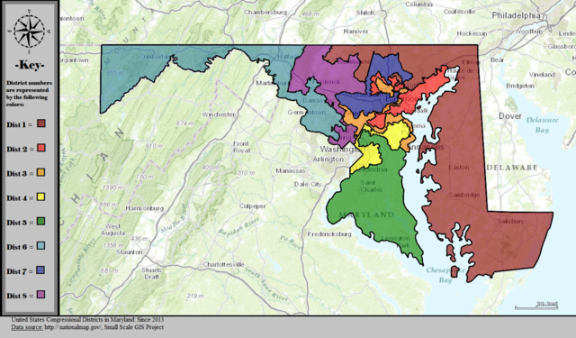 maryland district map